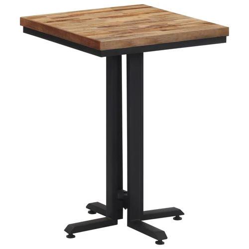 vidaXL Dining Table 55x55x76 cm Solid Reclaimed Teak -