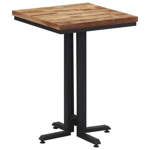 vidaXL Dining Table 55x55x76 cm Solid Reclaimed Teak -