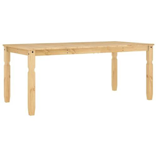 vidaXL Dining Table Corona 180x90x75 cm Solid Wood Pine by vidaXL