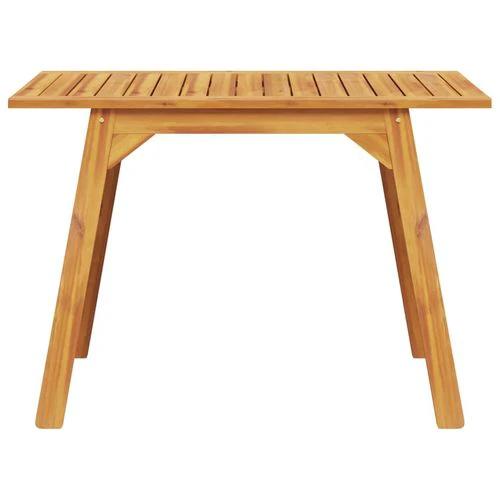 vidaXL Garden Dining Table 110x56x75 cm Solid Wood Acacia by vidaXL