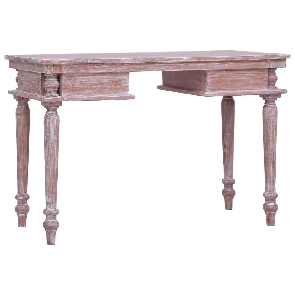 Desk 120x50x78 cm vidaXL Solid Mahogany Wood by vidaXL