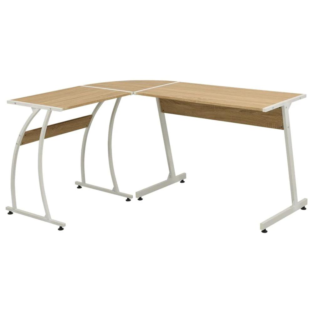 vidaXL Corner Desk L-Shaped Black vidaXL - Desks Desk