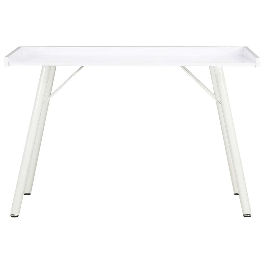 vidaXL Modern Desk White vidaXL 90x50x79 cm vidaXL - Engineered Wood - Desks Desk