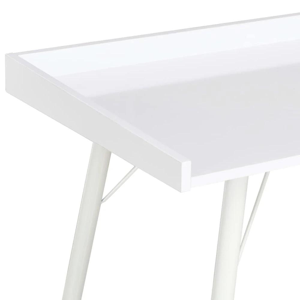 vidaXL Modern Desk White vidaXL 90x50x79 cm vidaXL - Engineered Wood - Desks Desk