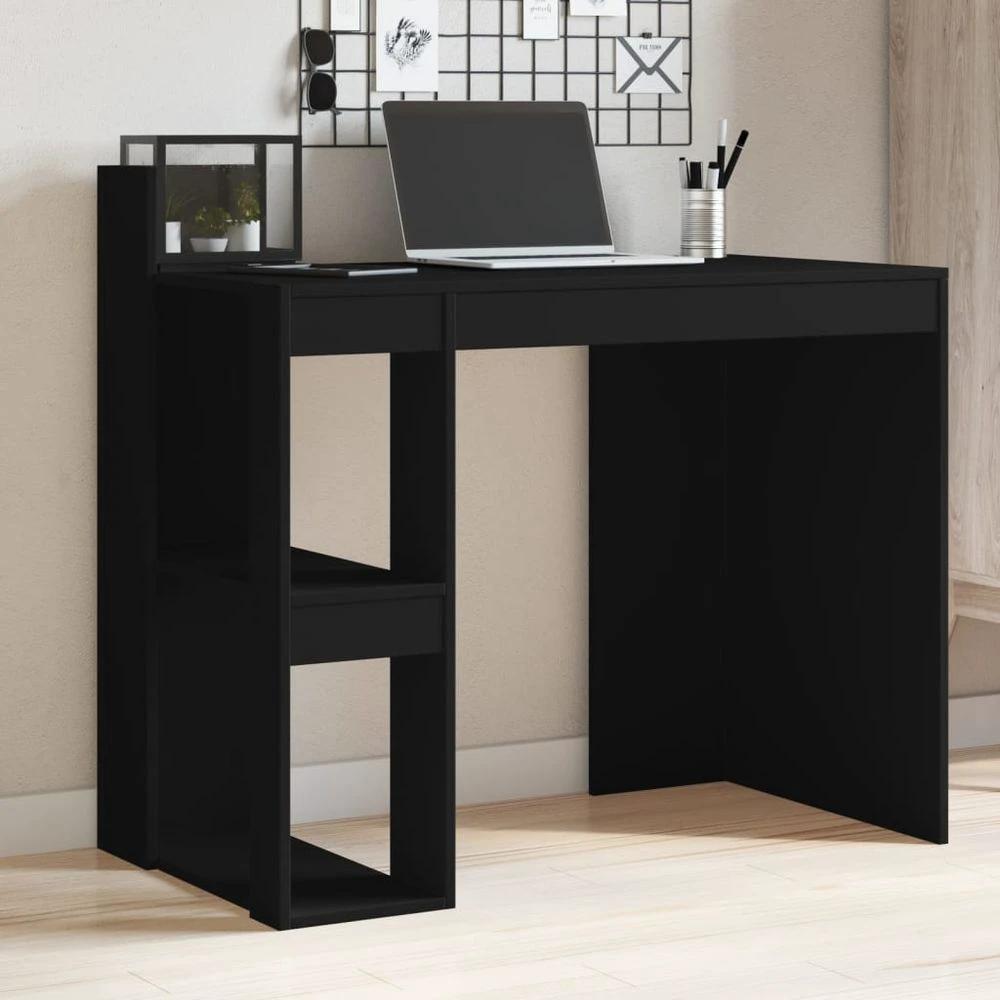 vidaXL Office Desk White 103.5x56.5x94 cm Engineered Wood - Desks Desk