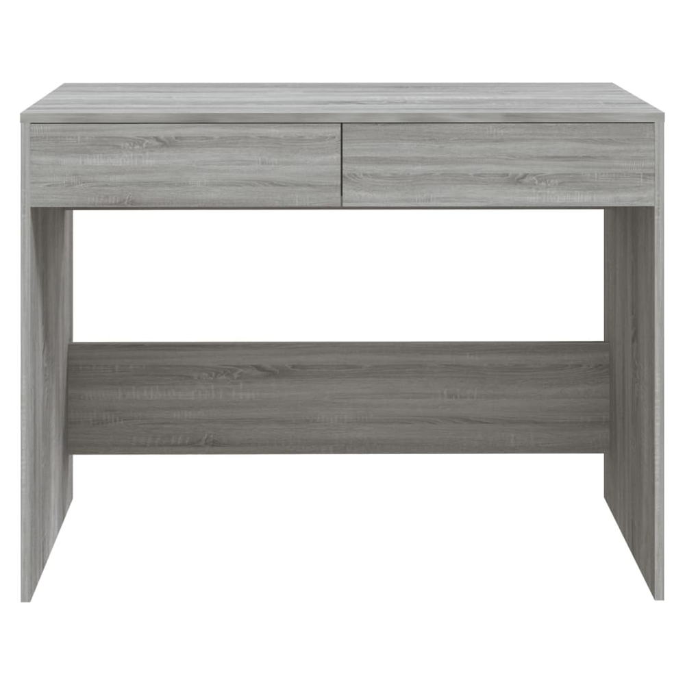 vidaXL Desk Grey Sonoma 101x50x76.5 cm vidaXL Engineered Wood - Desks Desk