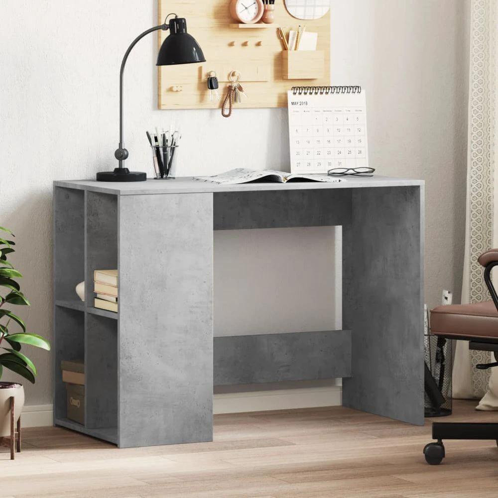 Desk White 102x50x75 cm vidaXL Engineered Wood by vidaXL