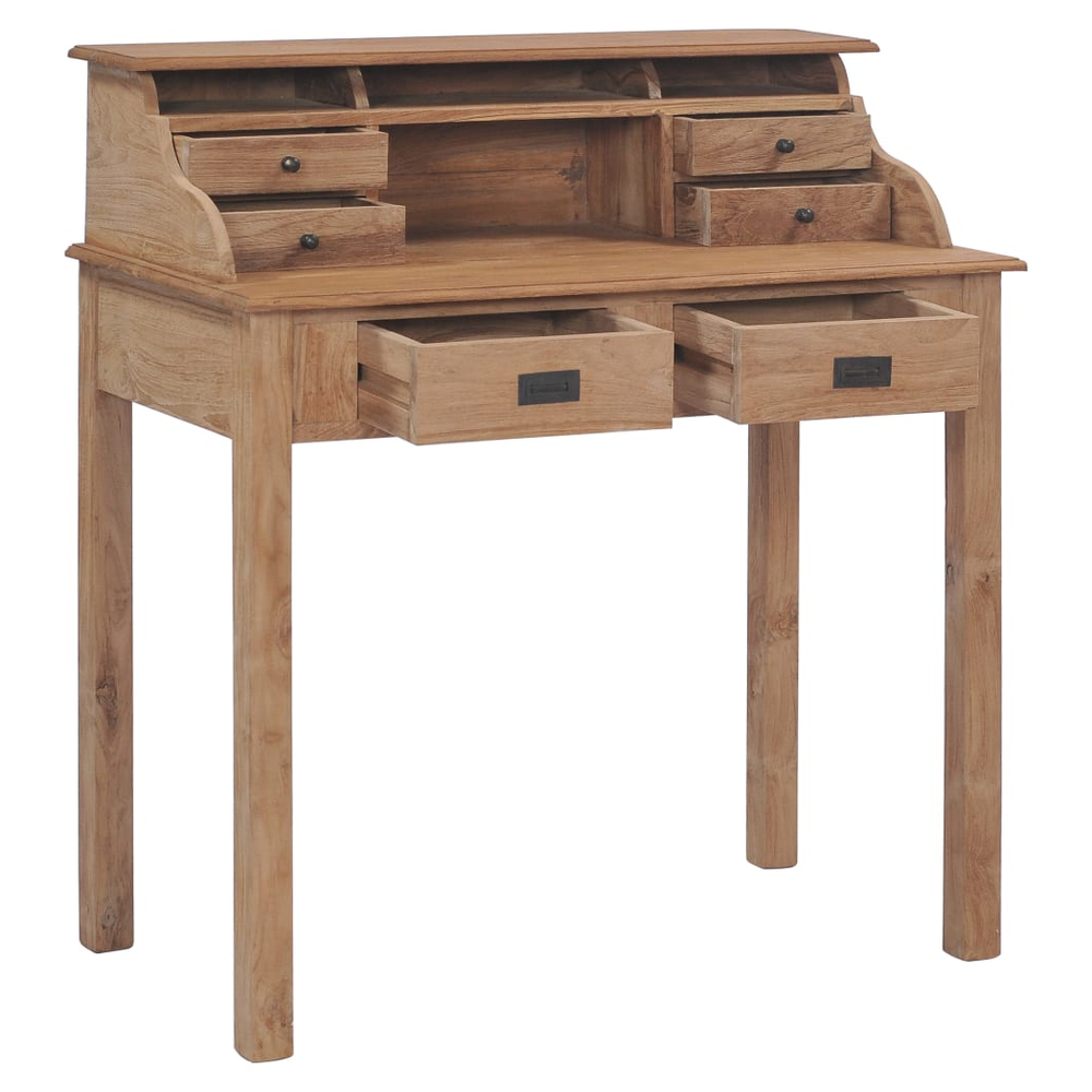 vidaXL Desk 90x50x100 cm vidaXL Solid Teak Wood - Desks Desk