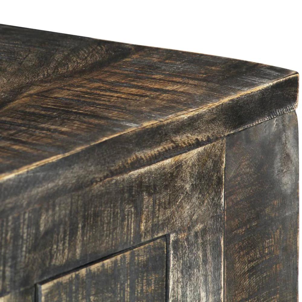 vidaXL Desk Black 110x50x75 cm vidaXL Solid Mango Wood - Desks Desk