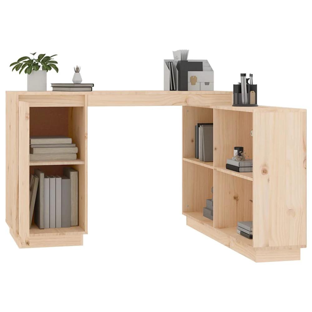 vidaXL Desk 110x50x75 cm Solid Wood Pine vidaXL - Desks Desk