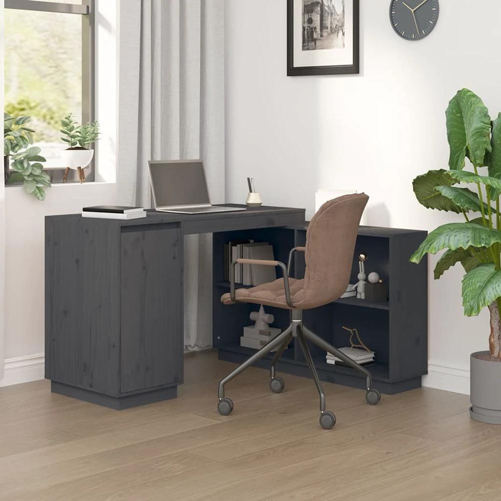 vidaXL Desk 110x50x75 cm Solid Wood Pine vidaXL - Desks Desk