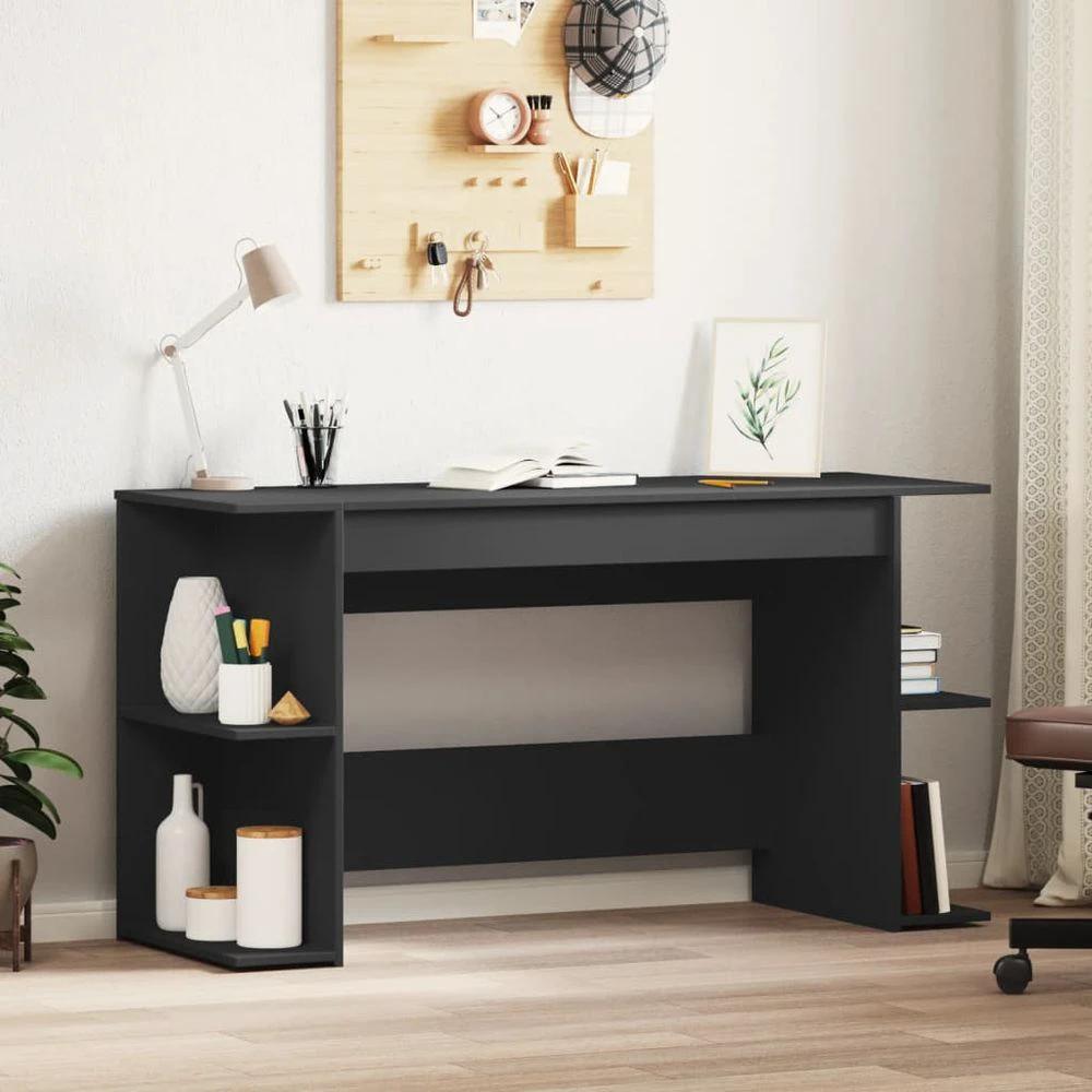 vidaXL Desk White 140x50x75 cm vidaXL Engineered Wood - Desks Desk