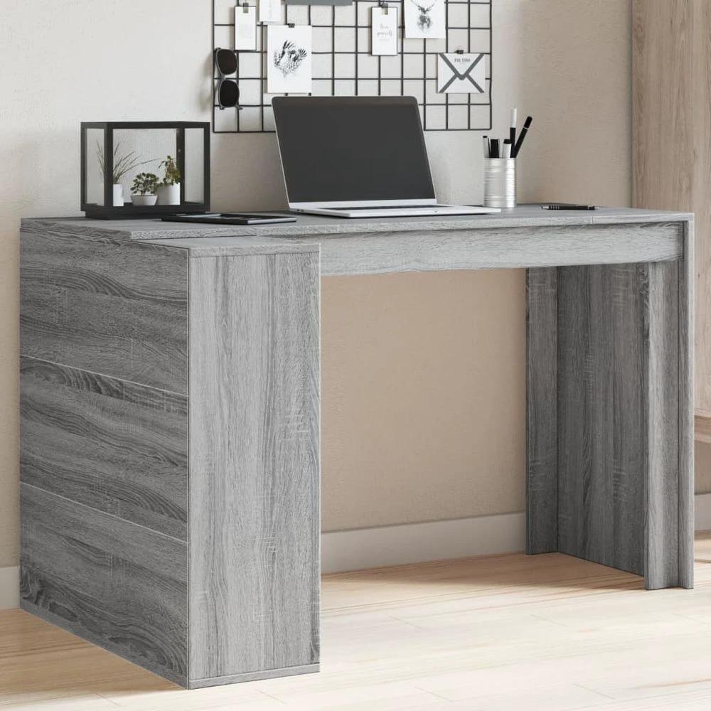 vidaXL Office Desk White 123.5x73.5x75 cm Engineered Wood - Desks Desk