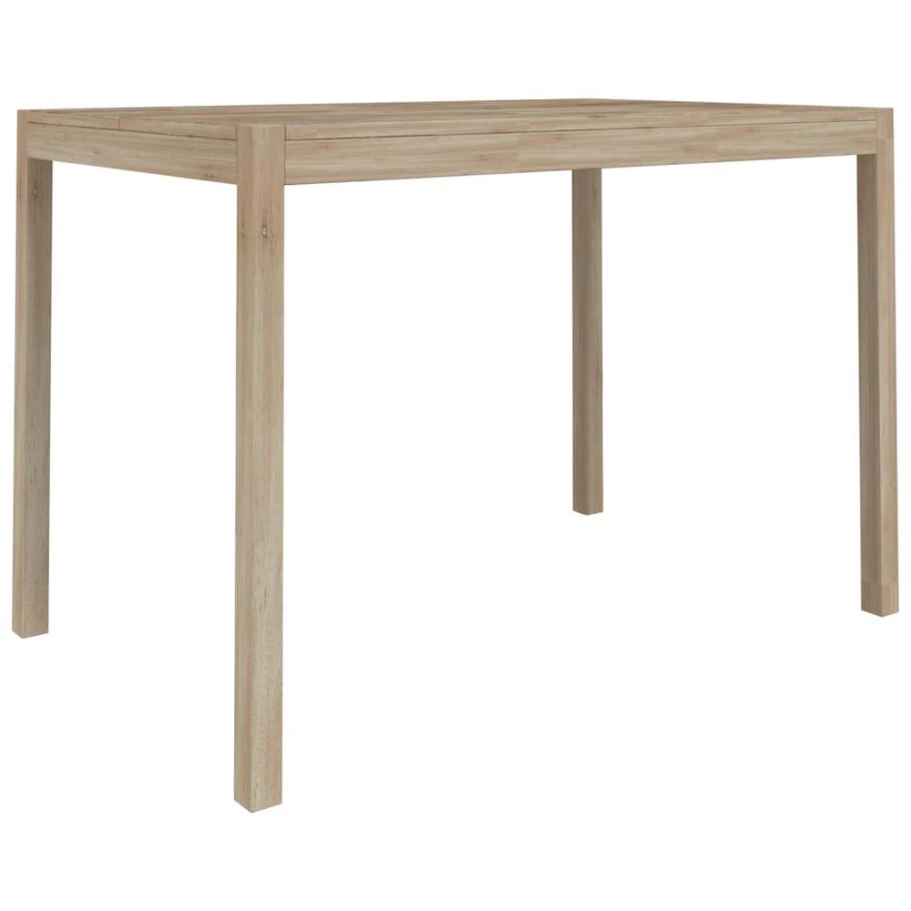 vidaXL 5 Piece vidaXL Dining Set Solid Wood Acacia - Uncategorized Dining Set