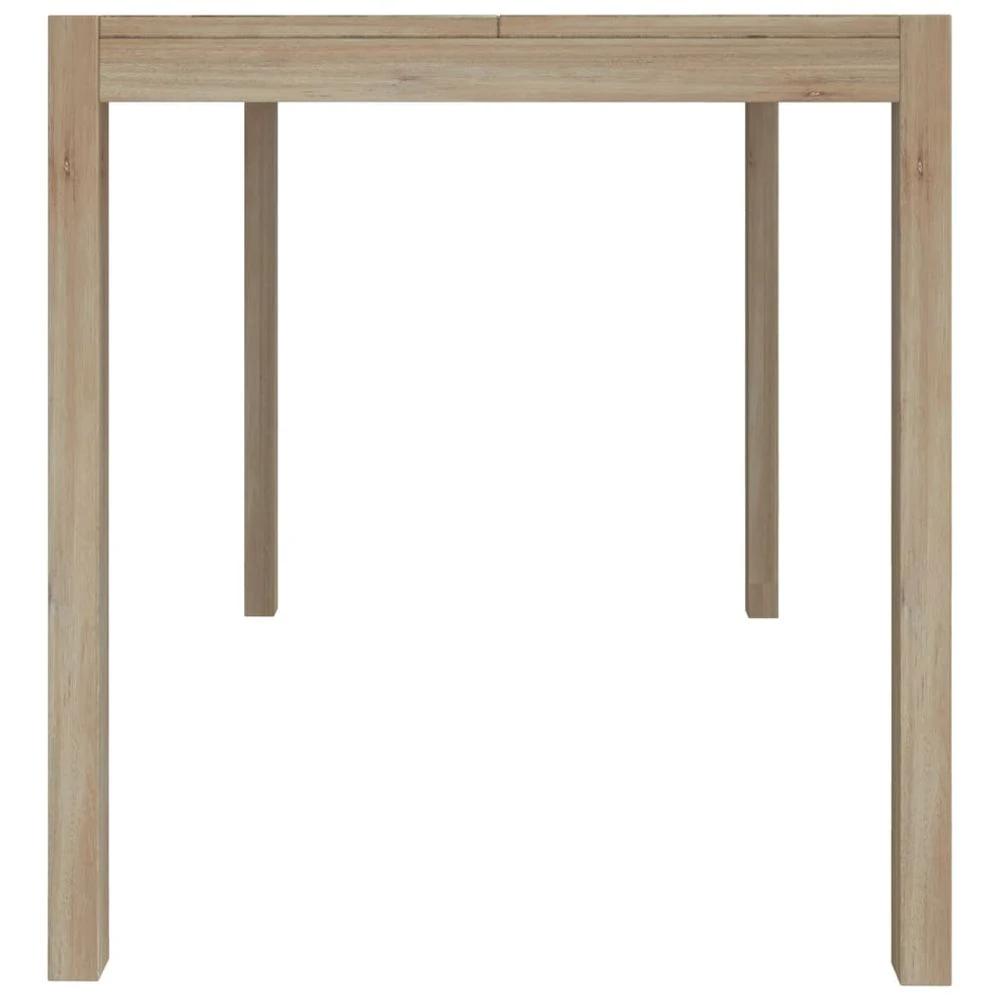 vidaXL 5 Piece vidaXL Dining Set Solid Wood Acacia - Uncategorized Dining Set