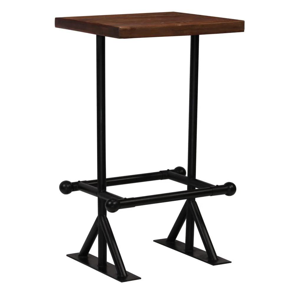 Bar Set 3 Piece vidaXL Solid Reclaimed Wood by vidaXL
