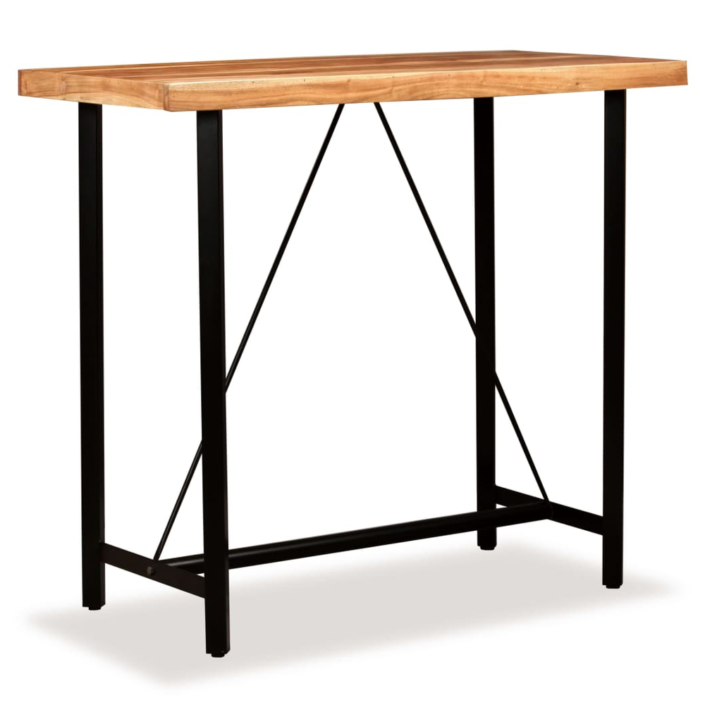 Bar Set 5 Pieces vidaXL Solid Acacia and Reclaimed Wood by vidaXL
