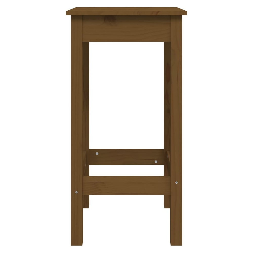 vidaXL 5 Piece Bar Set Honey Brown Solid Wood Pine by vidaXL