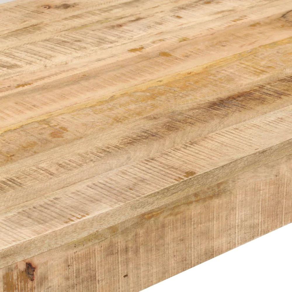 vidaXL Dining Table 160x80x76 cm vidaXL Solid Mango Wood - Uncategorized Dining Table