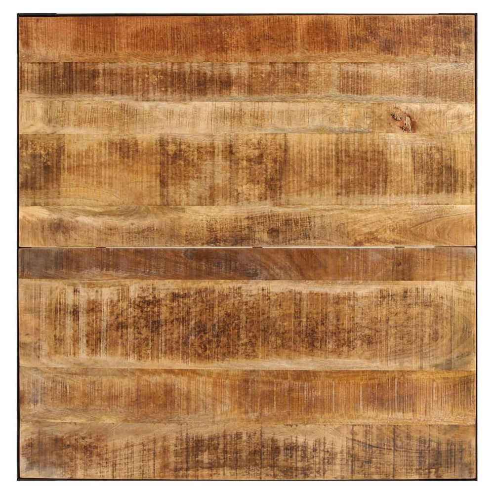 Dining Table 110x110x76 cm vidaXL Solid Wood Mango by vidaXL