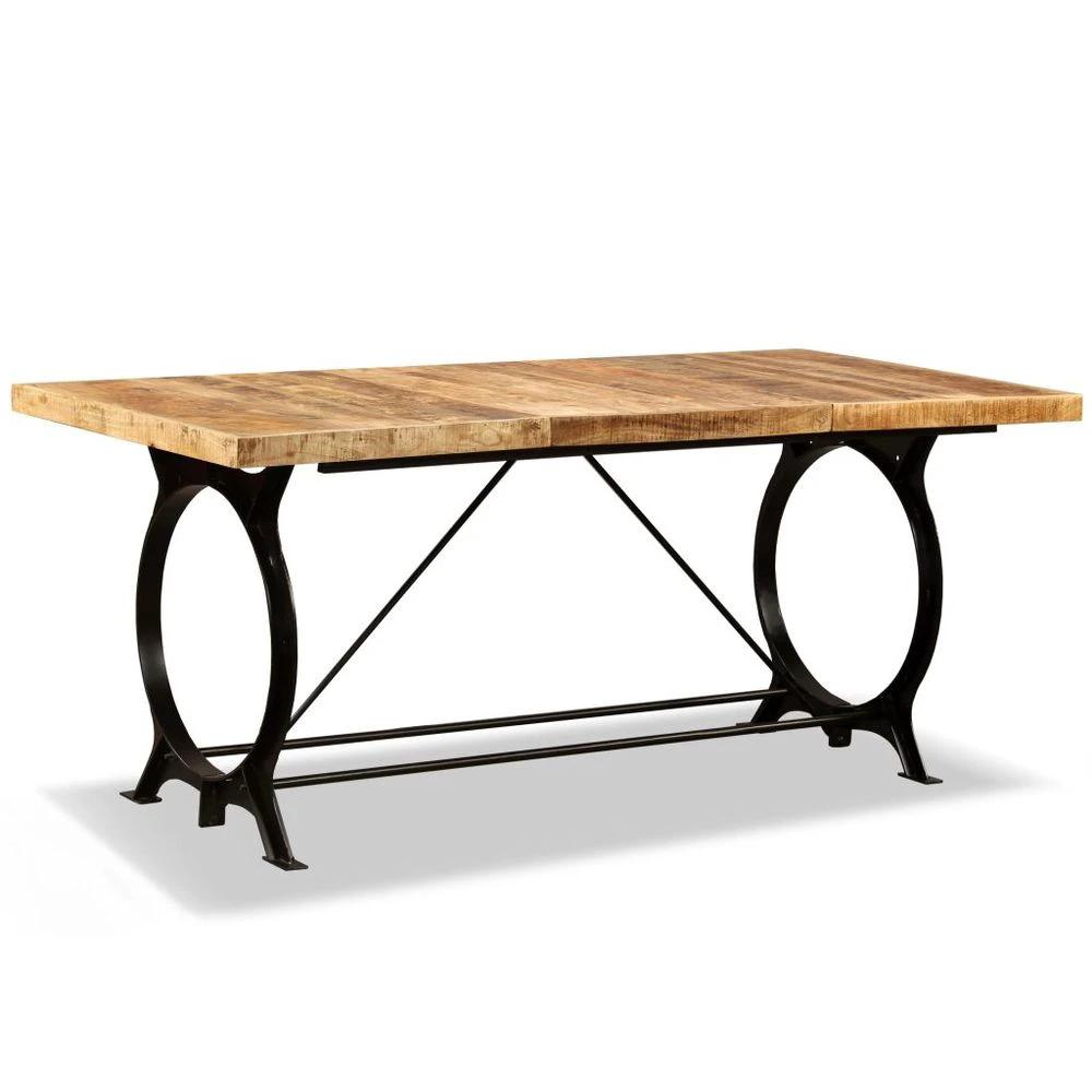 vidaXL Dining Table vidaXL Solid Reclaimed Wood 180 cm - Uncategorized Dining Table