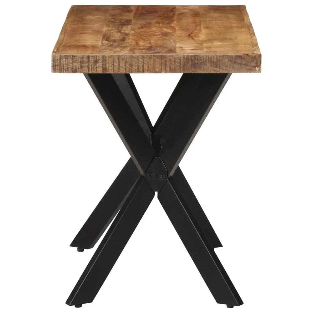 vidaXL Dining Table 110x55x75 cm vidaXL Solid Wood Mango - Uncategorized Dining Table