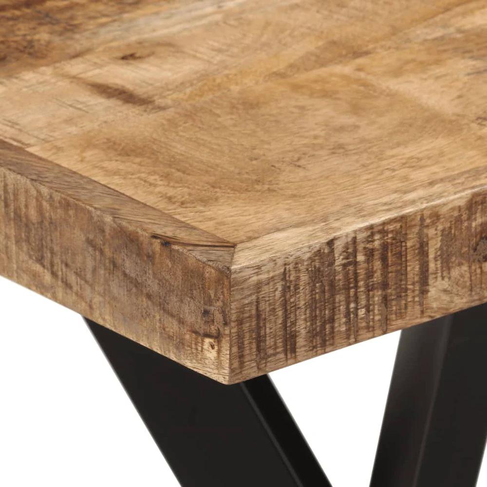 vidaXL Dining Table 110x55x75 cm vidaXL Solid Wood Mango - Uncategorized Dining Table
