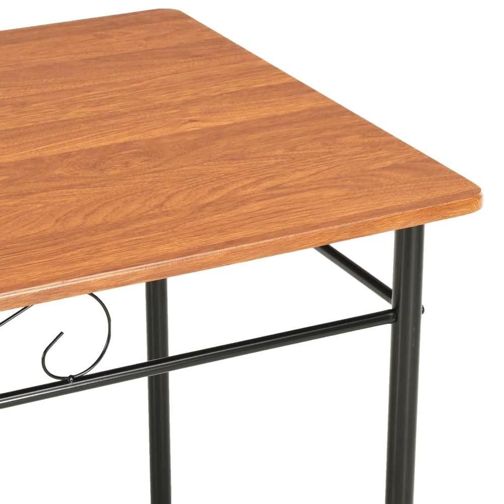 vidaXL Dining Table Brown 120x70x75 cm vidaXL MDF - Uncategorized Dining Table