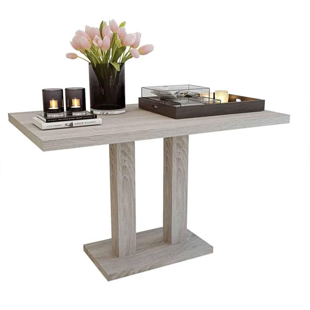 vidaXL Dining Table MDF vidaXL Oak-look - Uncategorized Dining Table