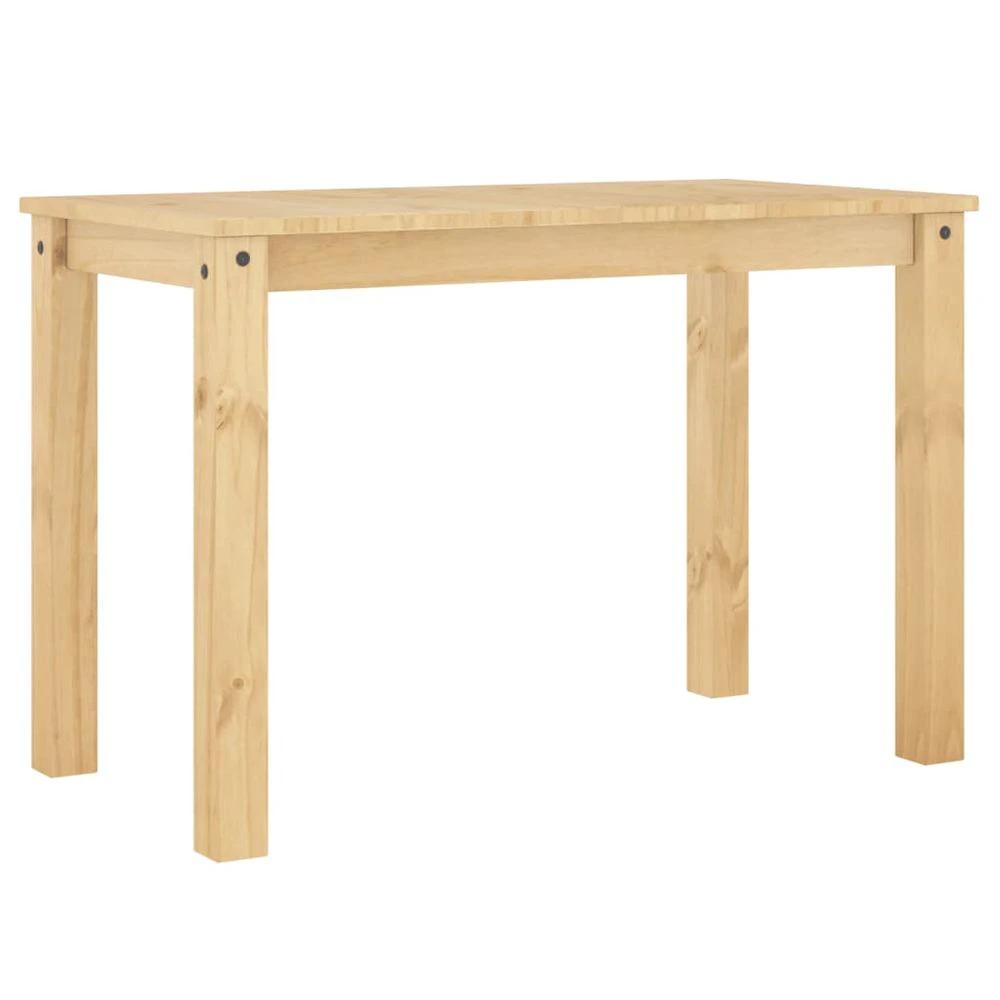 Dining Table Panama 117x60x75 cm vidaXL Solid Wood Pine by vidaXL