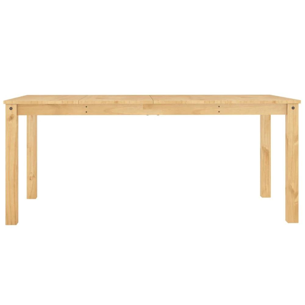 vidaXL Dining Table Panama 180x90x75 cm vidaXL Solid Wood Pine - Uncategorized Dining Table