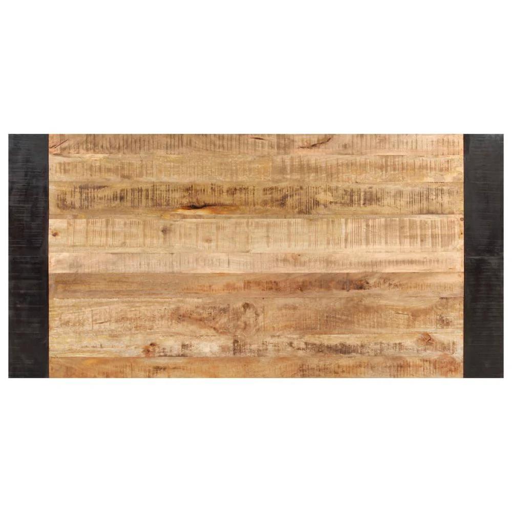 vidaXL Dining Table 180x90x76 cm Solid Mango Wood by vidaXL