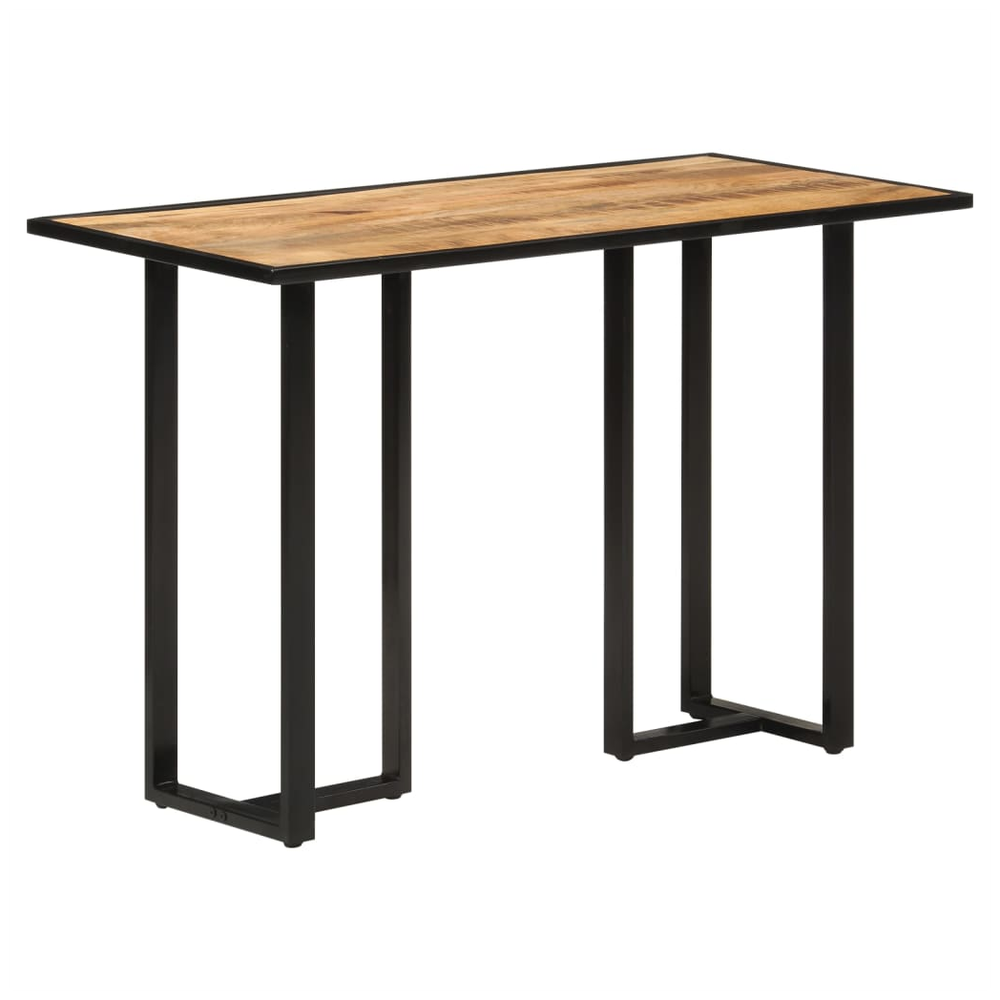 Dining Table 110x55x75.5 cm vidaXL Solid Wood Mango by vidaXL