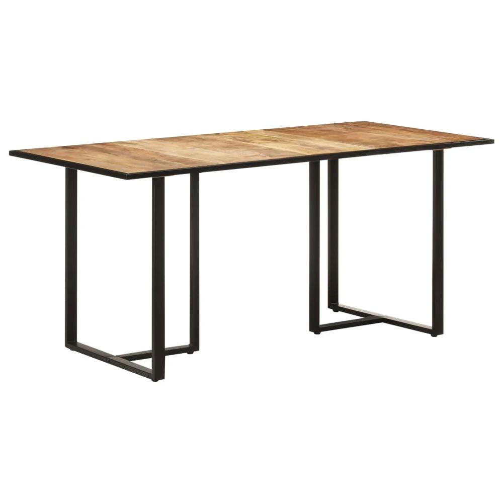 vidaXL Dining Table 110x55x75.5 cm vidaXL Solid Wood Mango - Uncategorized Dining Table