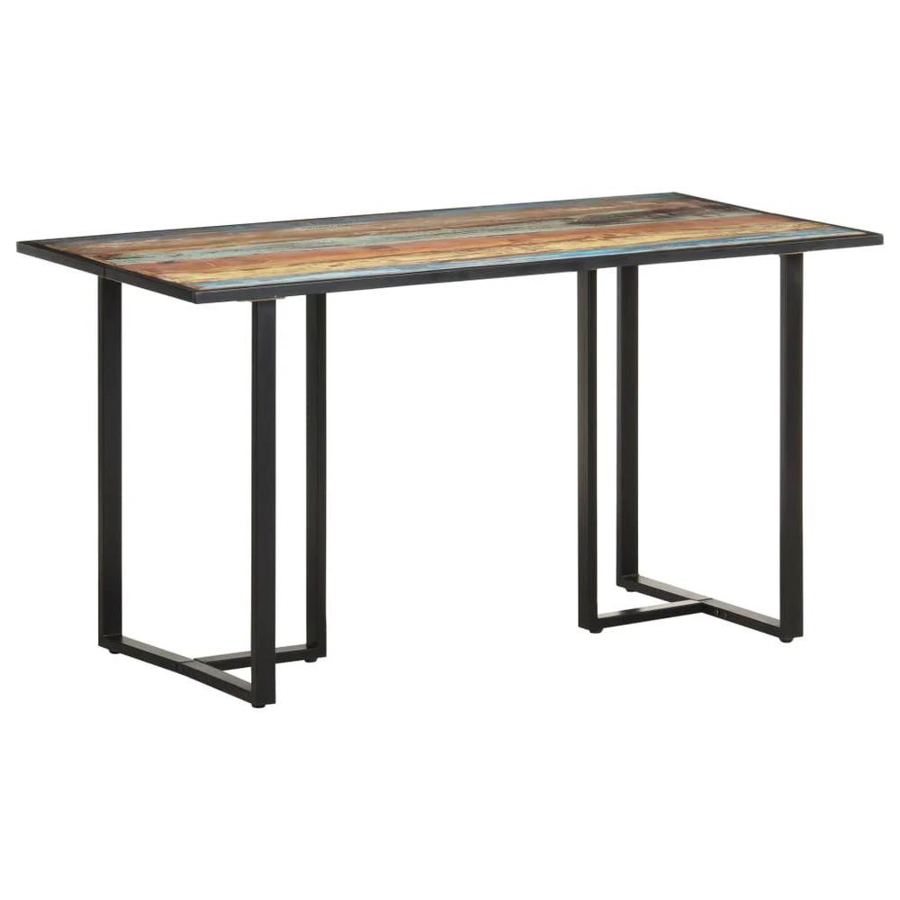 vidaXL Dining Table 110x55x75.5 cm vidaXL Solid Wood Mango - Uncategorized Dining Table