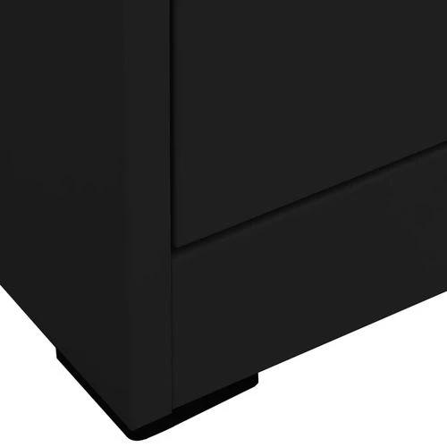 vidaXL vidaXL Filing Cabinet White 46x62x72.5 cm Steel - Uncategorized Filing Cabinet