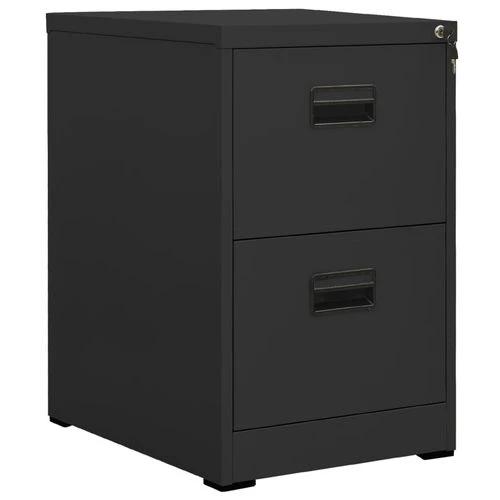 vidaXL Filing Cabinet White 46x62x72.5 cm Steel by vidaXL