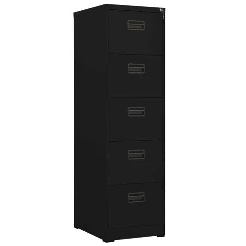 vidaXL vidaXL Filing Cabinet White 46x62x72.5 cm Steel - Uncategorized Filing Cabinet