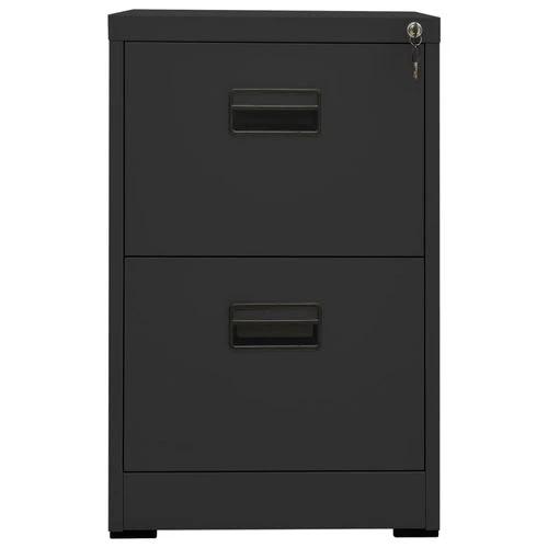 vidaXL Filing Cabinet White 46x62x72.5 cm Steel by vidaXL