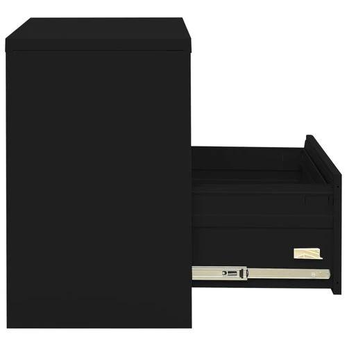 vidaXL Filing Cabinet White 90x46x72.5 cm Steel by vidaXL