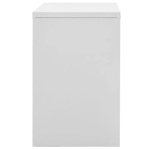 vidaXL Filing Cabinet White 90x46x72.5 cm Steel - Filing Cabinet