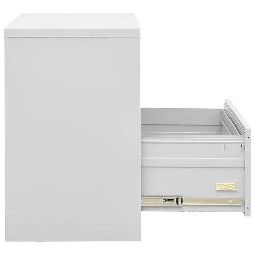 vidaXL Filing Cabinet White 90x46x72.5 cm Steel - Filing Cabinet