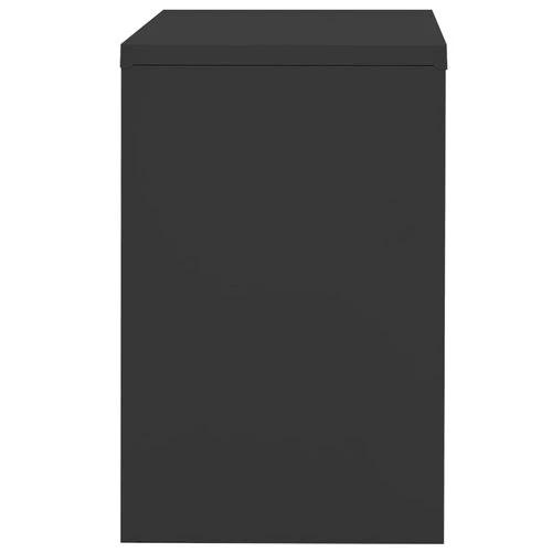 vidaXL Filing Cabinet White 90x46x72.5 cm Steel - Filing Cabinet