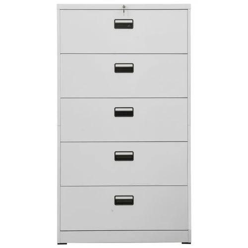 vidaXL Filing Cabinet White 90x46x72.5 cm Steel by vidaXL