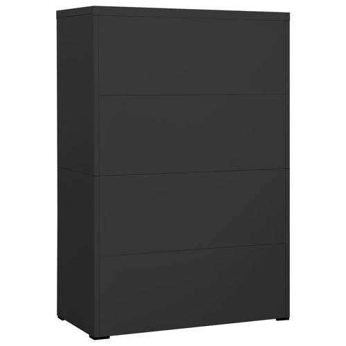 vidaXL Filing Cabinet White 90x46x72.5 cm Steel - Filing Cabinet