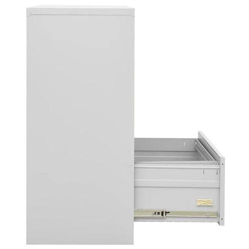 vidaXL Filing Cabinet White 90x46x72.5 cm Steel by vidaXL