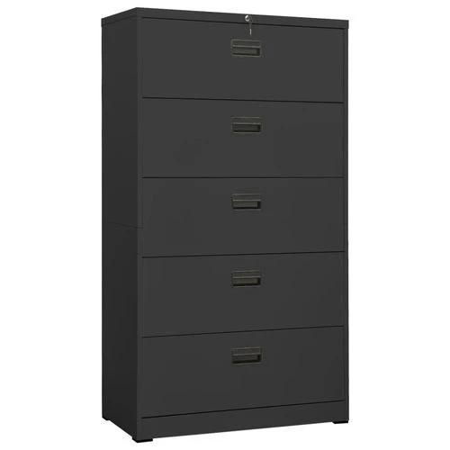vidaXL Filing Cabinet White 90x46x72.5 cm Steel by vidaXL