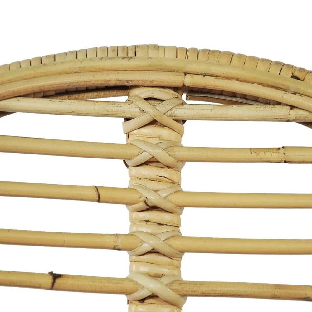vidaXL Dining Chairs 6 pcs vidaXL Natural Rattan - Uncategorized Garden Chairs