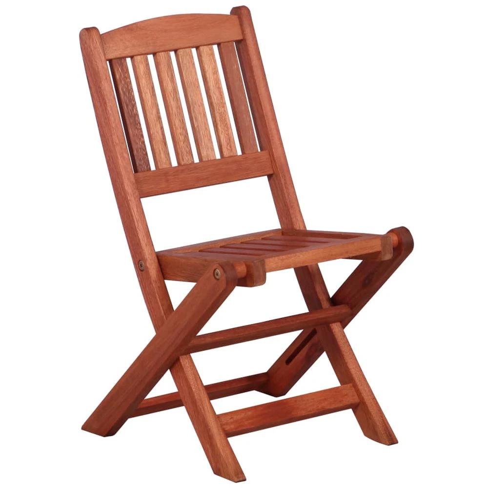 Children's Dining Chairs 2 pcs vidaXL Solid Eucalyptus Wood by vidaXL