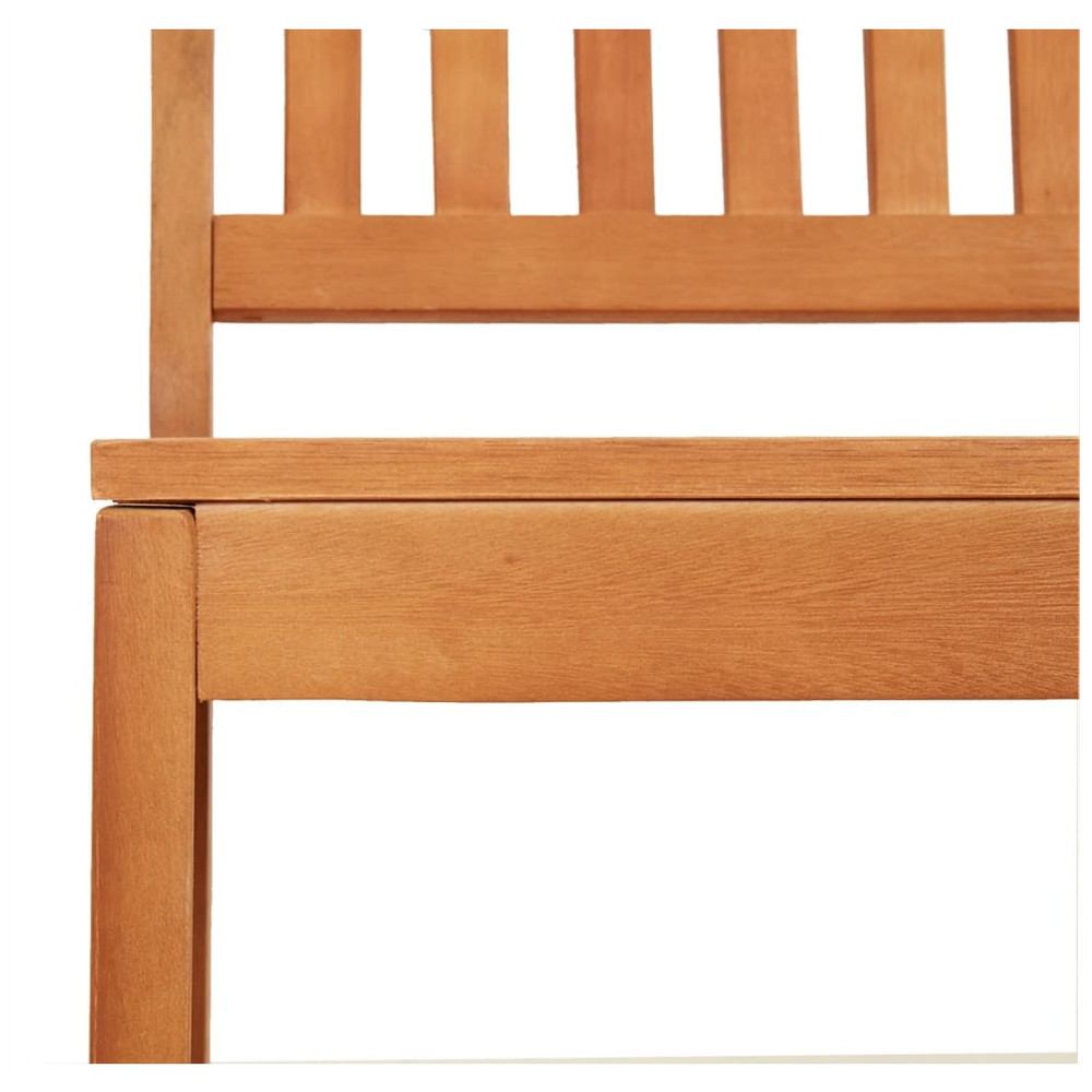 vidaXL Garden Bench 110 cm vidaXL Solid Wood Eucalyptus - Uncategorized Garden Chairs